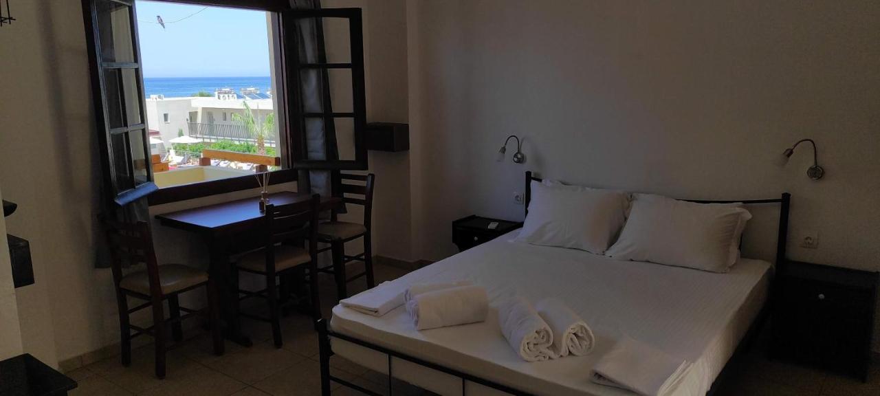 Dedalos N3 Sea View Apartment-30 Metres From The Beach Stalida Extérieur photo