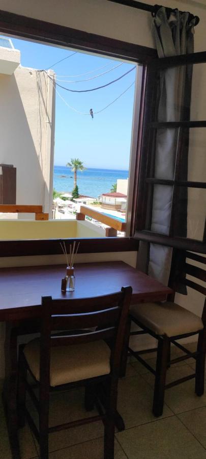 Dedalos N3 Sea View Apartment-30 Metres From The Beach Stalida Extérieur photo