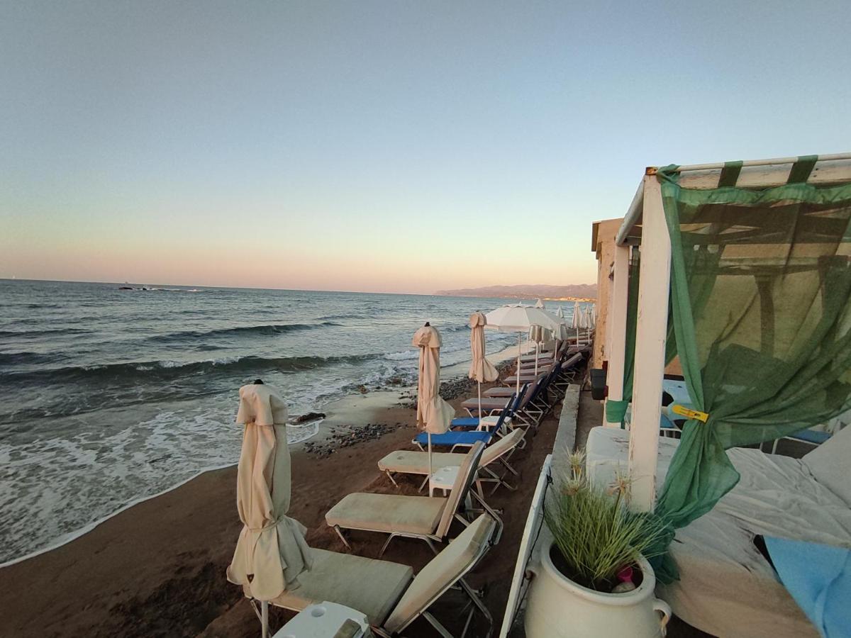 Dedalos N3 Sea View Apartment-30 Metres From The Beach Stalida Extérieur photo
