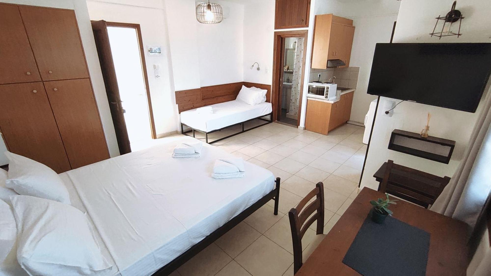 Dedalos N3 Sea View Apartment-30 Metres From The Beach Stalida Extérieur photo