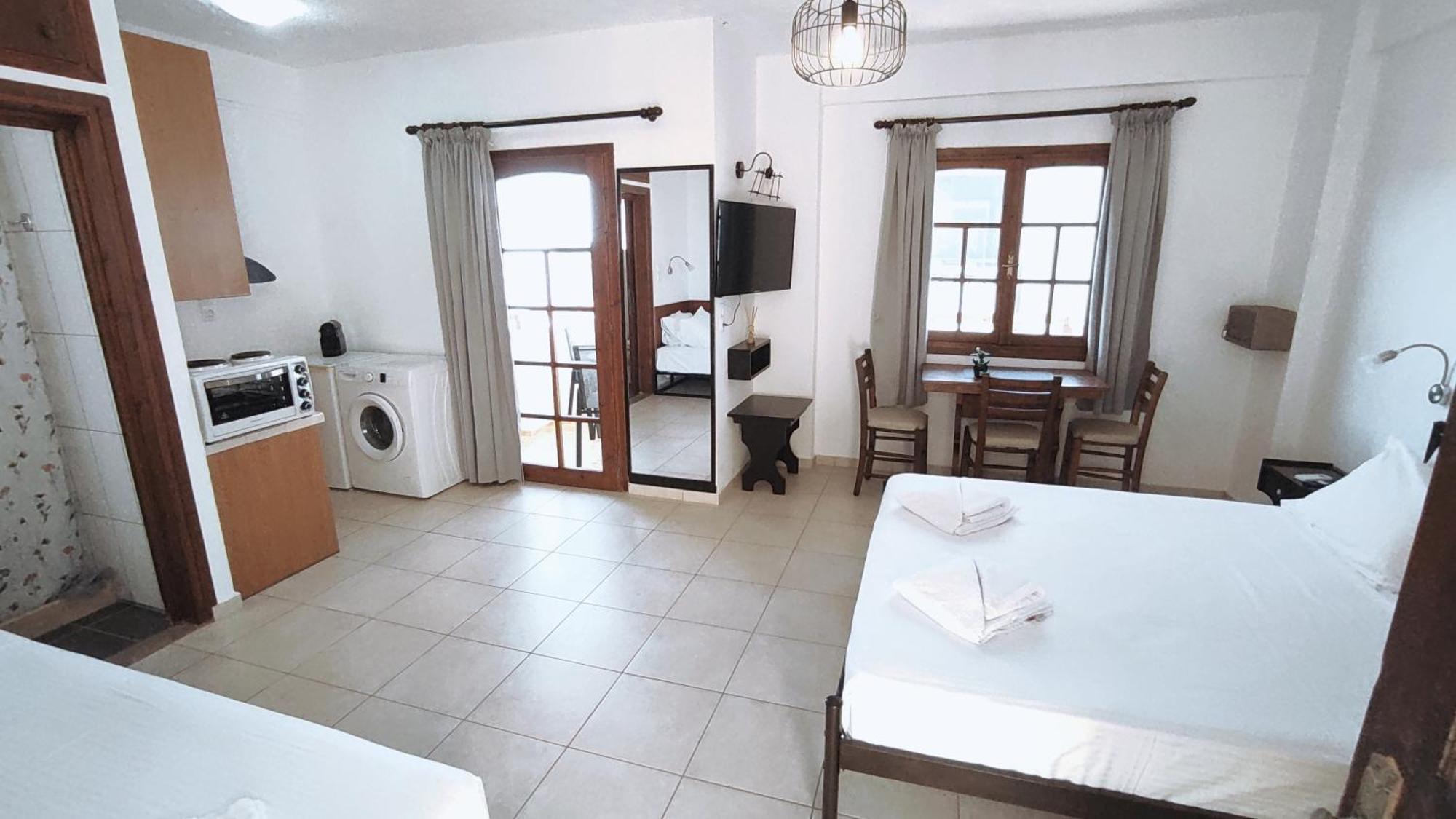 Dedalos N3 Sea View Apartment-30 Metres From The Beach Stalida Extérieur photo