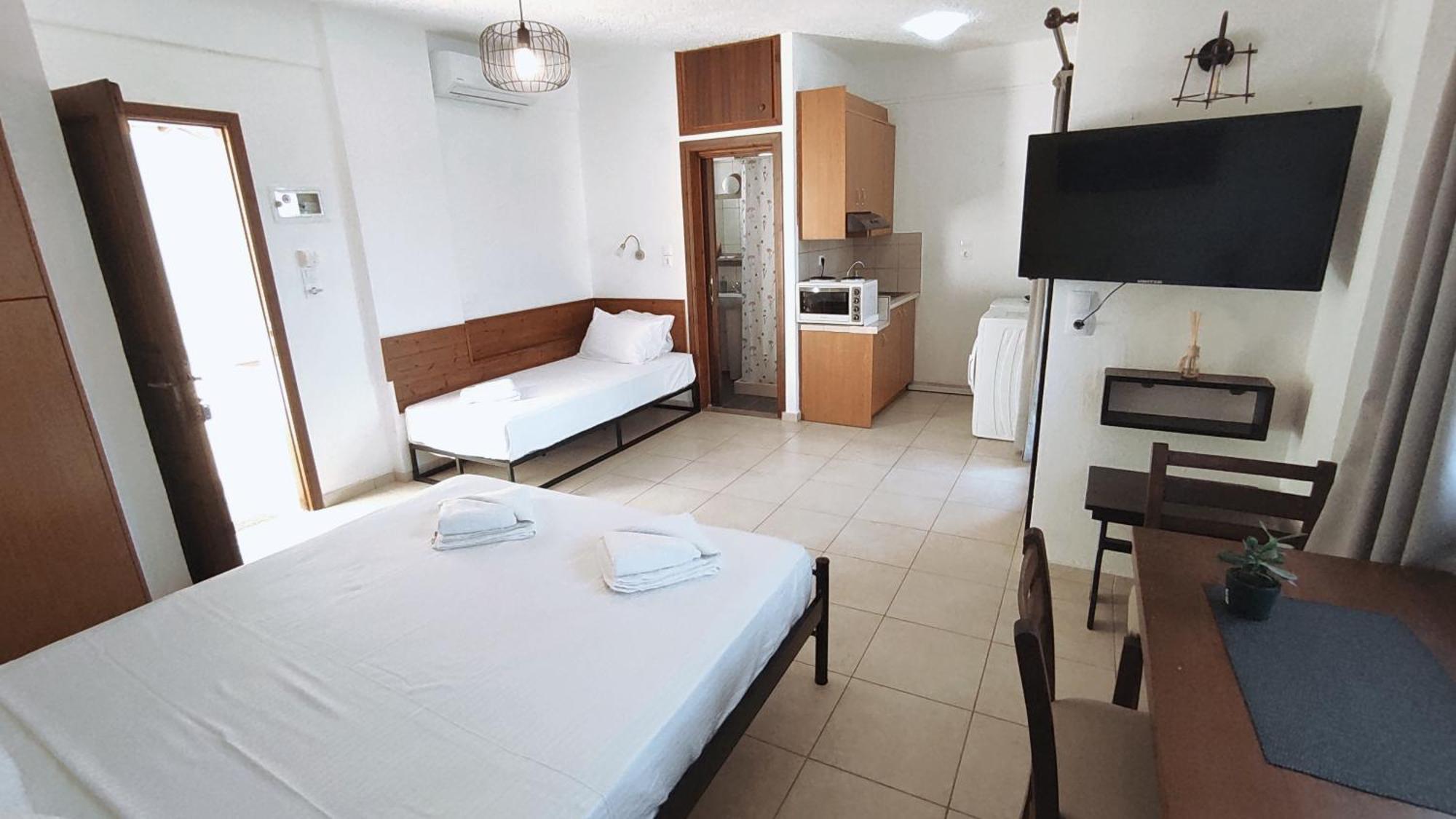 Dedalos N3 Sea View Apartment-30 Metres From The Beach Stalida Extérieur photo